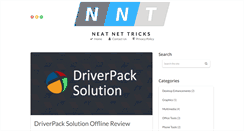 Desktop Screenshot of neatnettricks.com